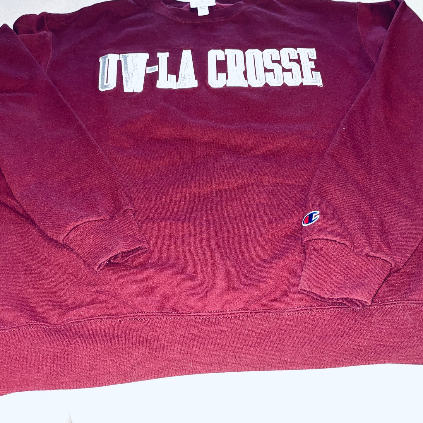 UW LaCrosse Champion Crewneck - Large