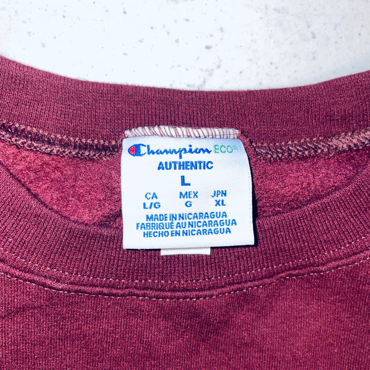 UW LaCrosse Champion Crewneck - Large