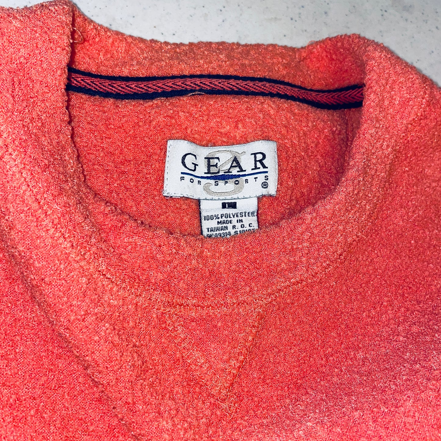 UW Platteville Pioneers Vintage Orange Crewneck - Large - Embroidered