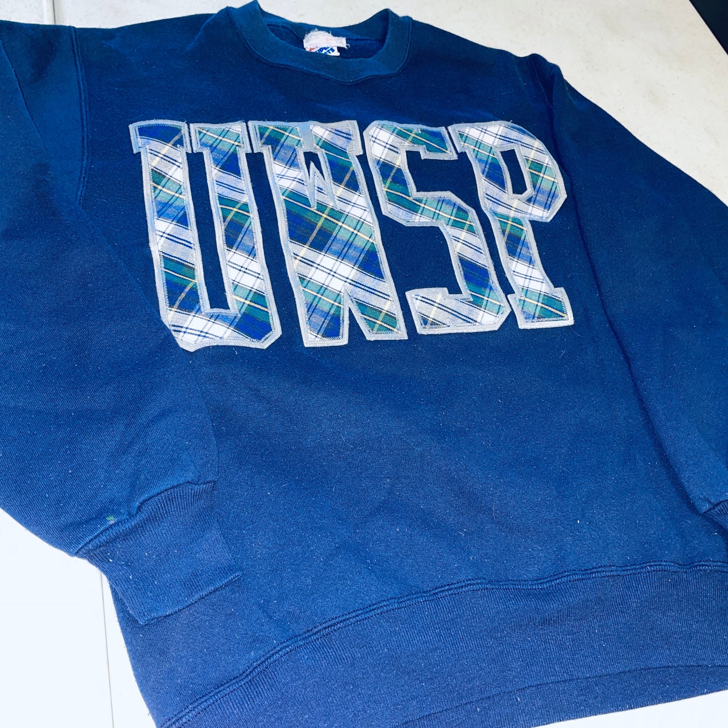 UW Stevens Point Vintage Crewneck - Medium - JerZees
