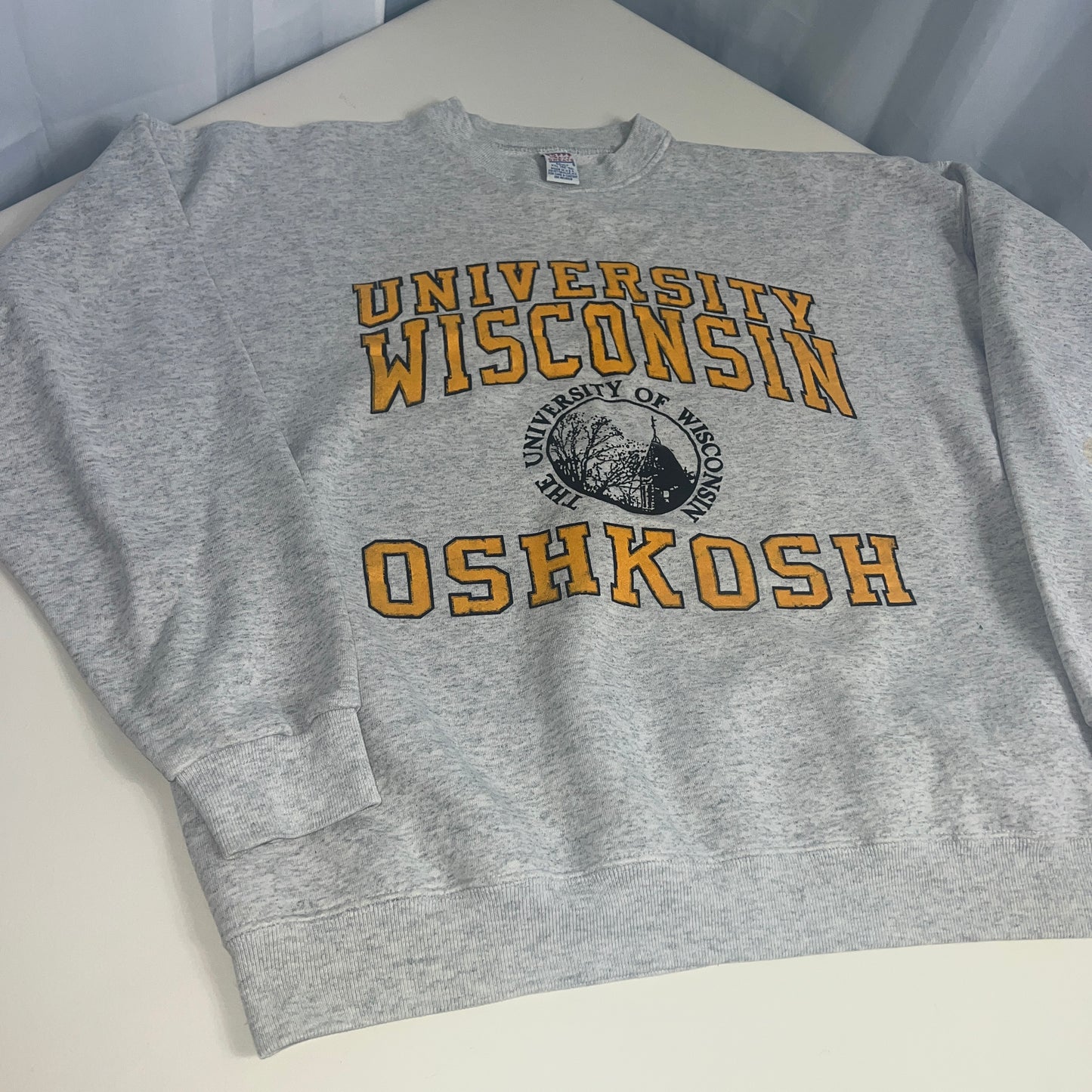 UW Oshkosh Titans XXL Vintage Crewneck - Soffe Heavyweight