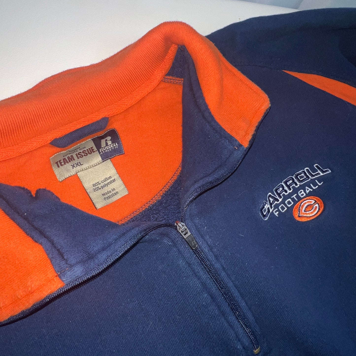 Carroll University Pioneers XXL 1/4 Zip - Football Team Issued