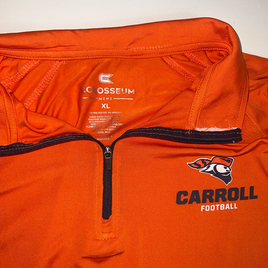 Carroll University Pioneers X-Large 1/4 Zip - Football New With Tags