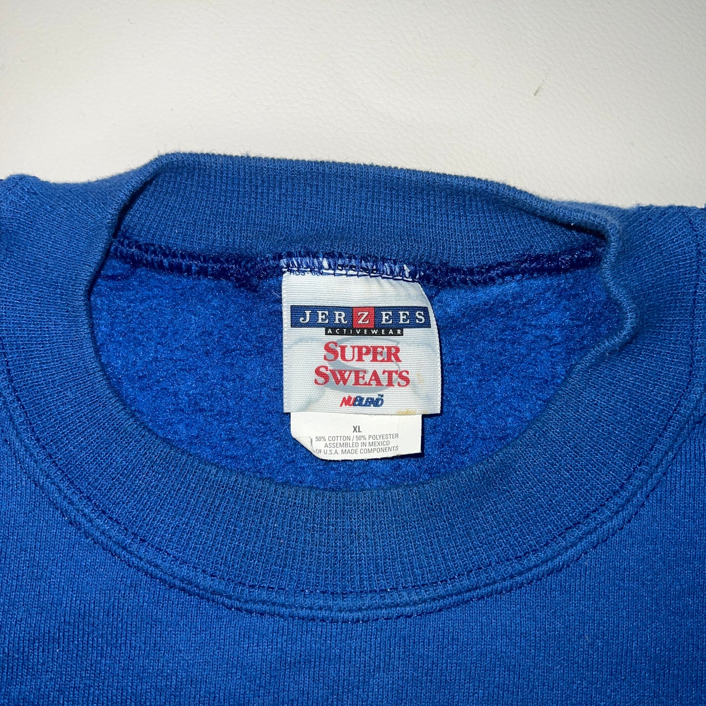 UW Platteville Pioneeers Vintage Crewneck - X Large - 24 Hour Relay for Life - JerZees