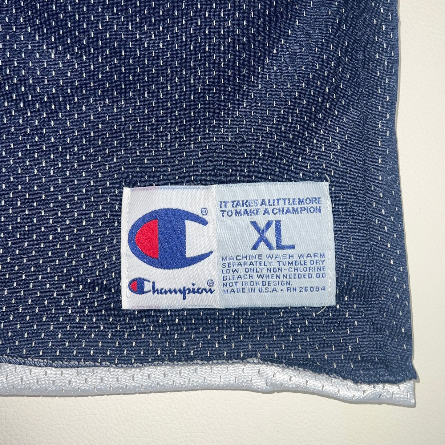 UW Platteville Pioneers Vintage Champion Basketball Jersey - X Large