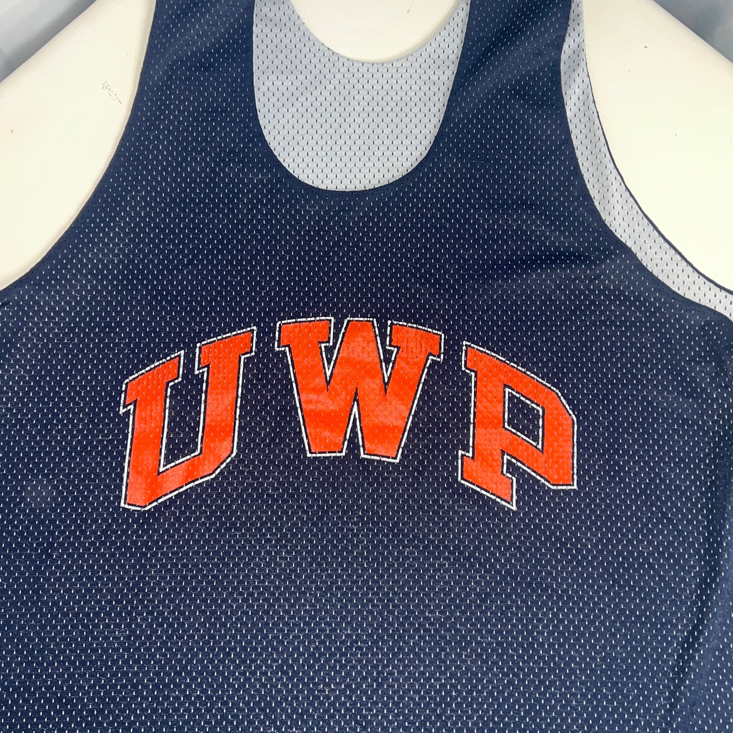 UW Platteville Pioneers Vintage Champion Basketball Jersey - X Large