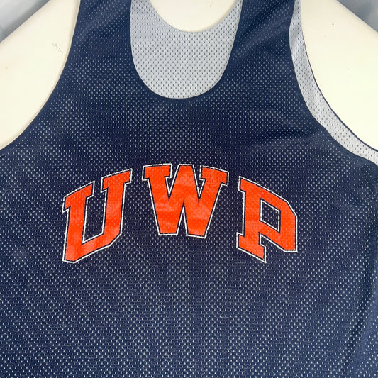UW Platteville Pioneers Vintage Champion Basketball Jersey - X Large
