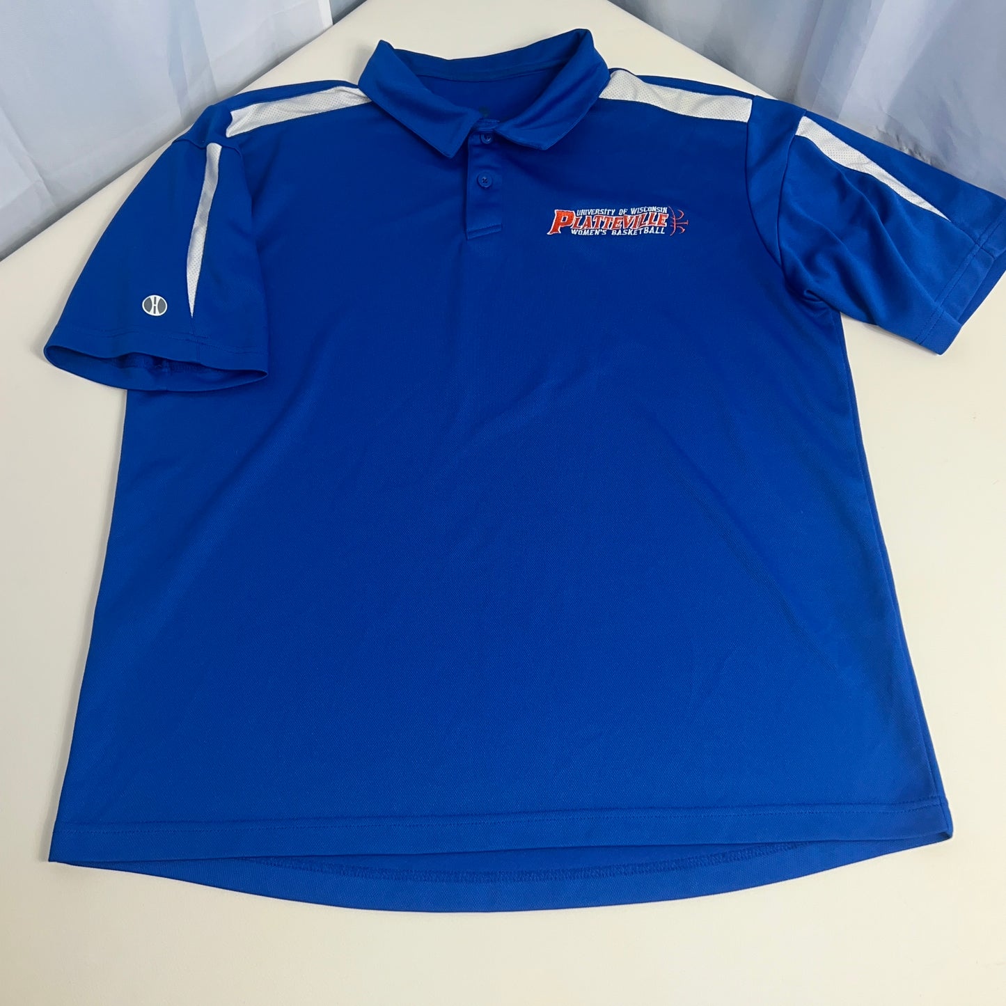 UW Platteville Pioneers Women's Basketball Polo - Large - Holloway