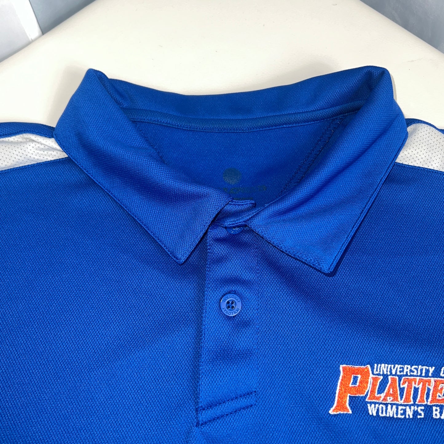 UW Platteville Pioneers Women's Basketball Polo - Large - Holloway