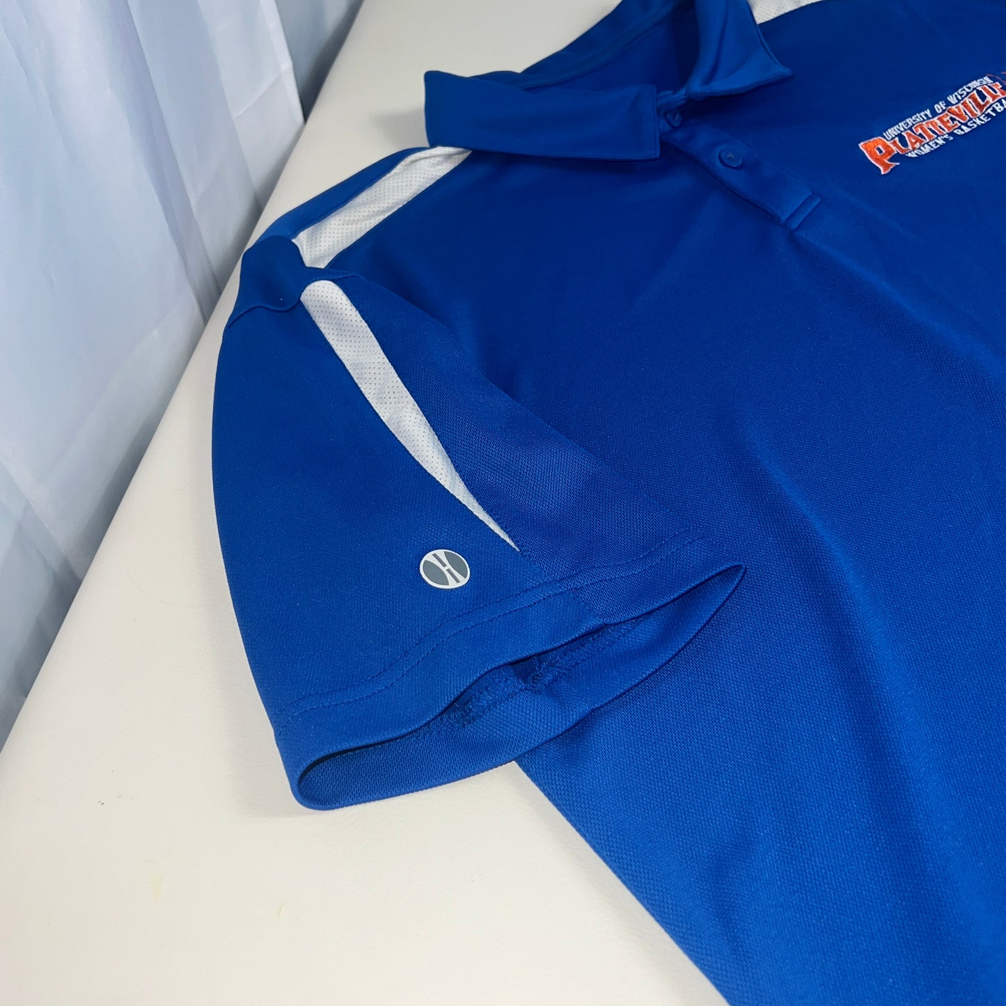 UW Platteville Pioneers Women's Basketball Polo - Large - Holloway