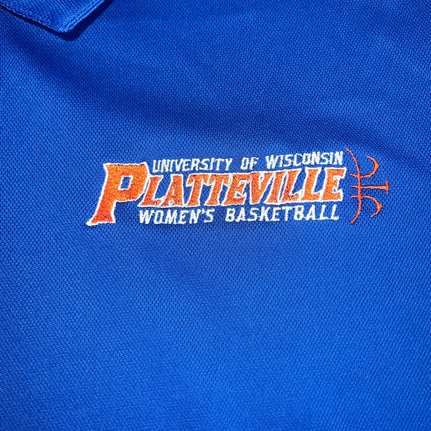 UW Platteville Pioneers Women's Basketball Polo - Large - Holloway