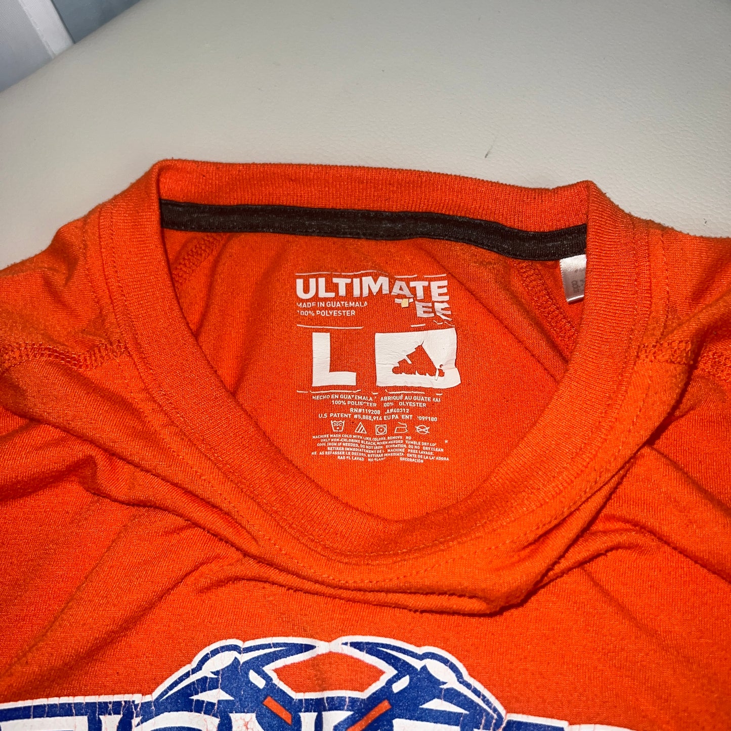UW Platteville Pioneers Basketball Long Sleeve Shirt - Large - Adidas