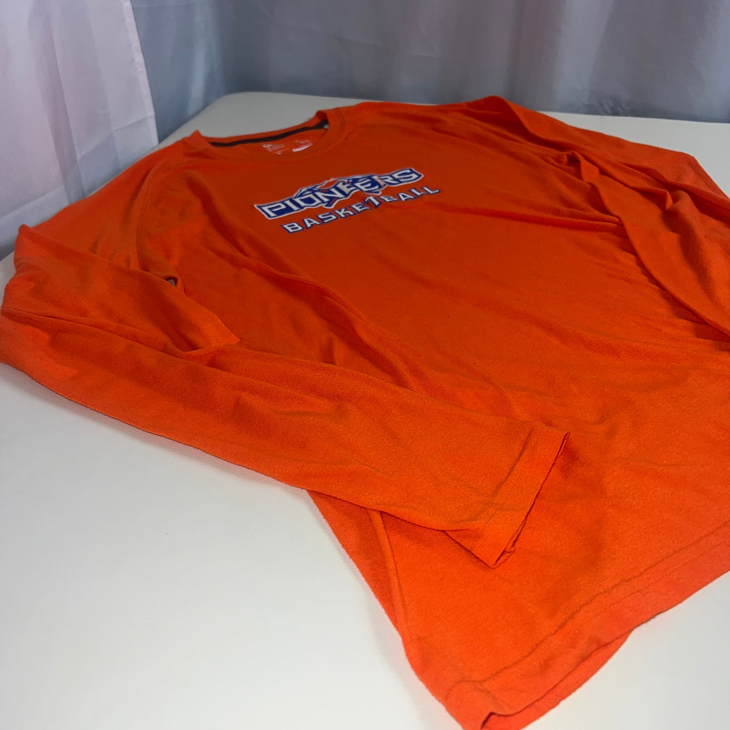 UW Platteville Pioneers Basketball Long Sleeve Shirt - Large - Adidas