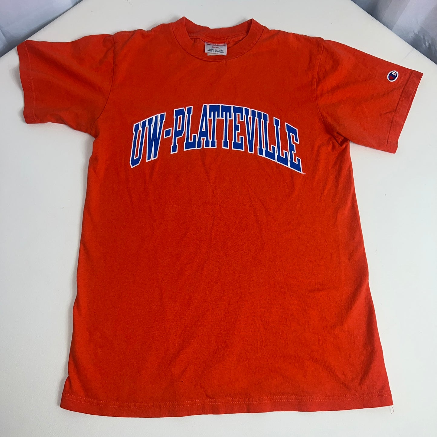 UW Platteville Pioneers Vintage Champion T-Shirt - Small
