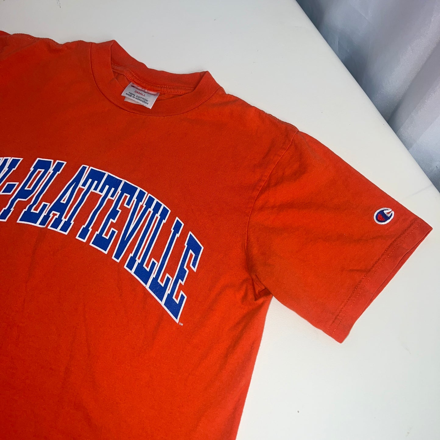 UW Platteville Pioneers Vintage Champion T-Shirt - Small