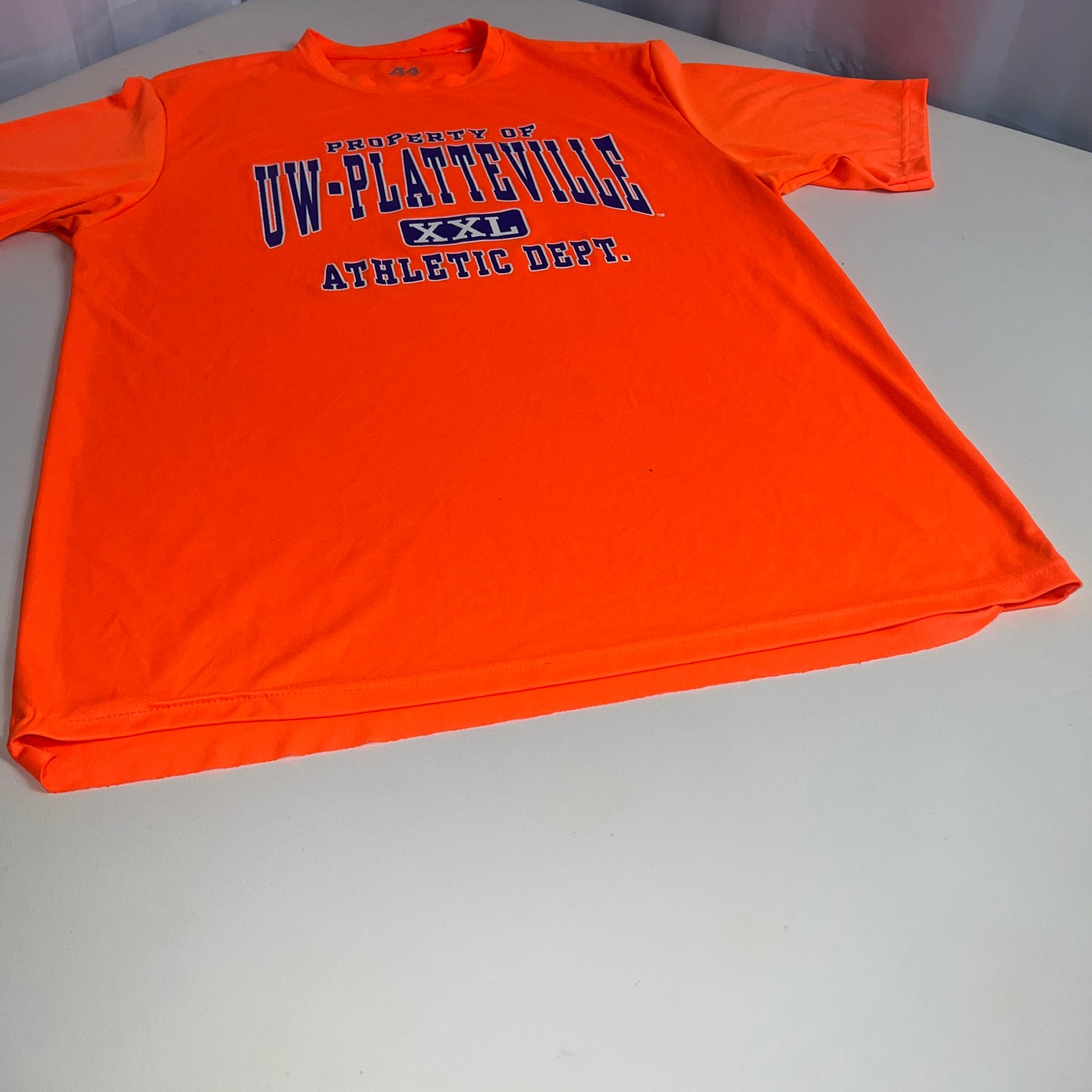 UW Platteville Pioneers Athletic Dept. T Shirt - Large - A4 Apparel