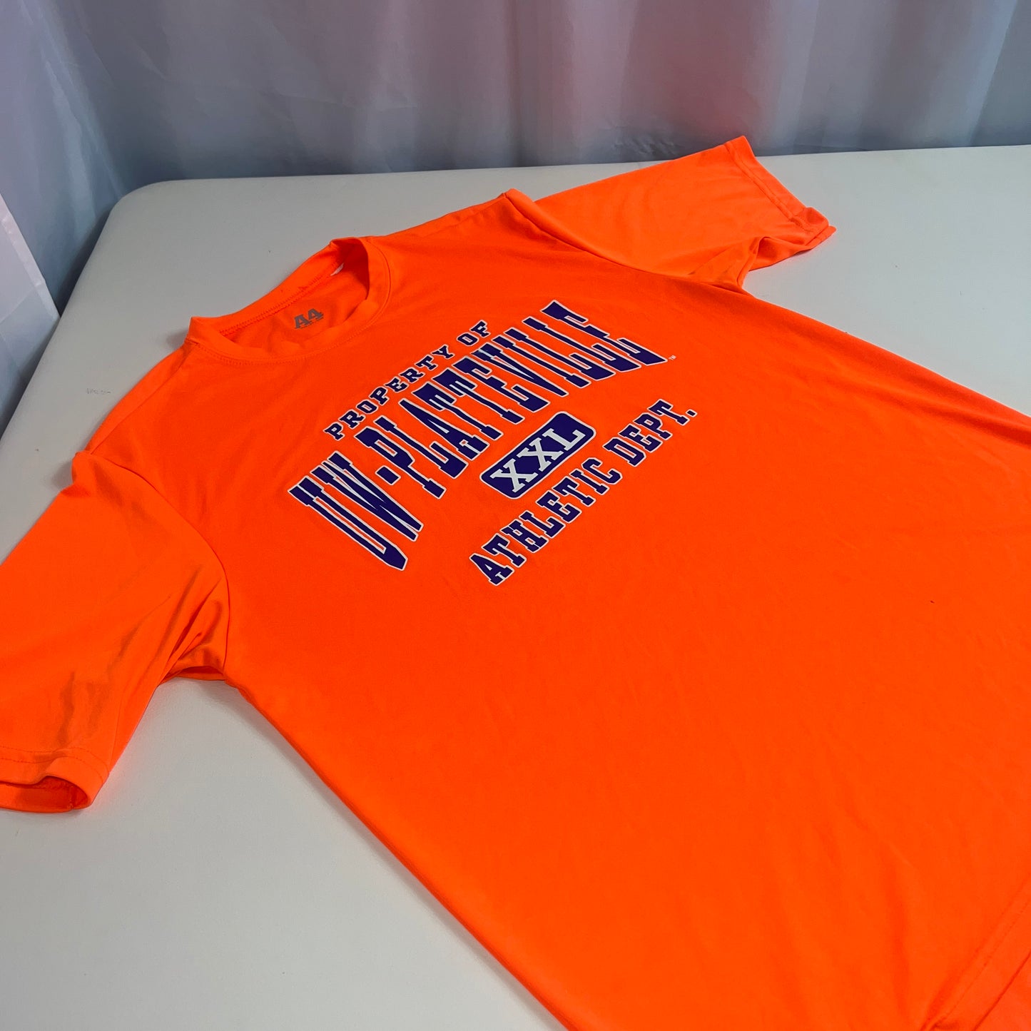 UW Platteville Pioneers Athletic Dept. T Shirt - Large - A4 Apparel