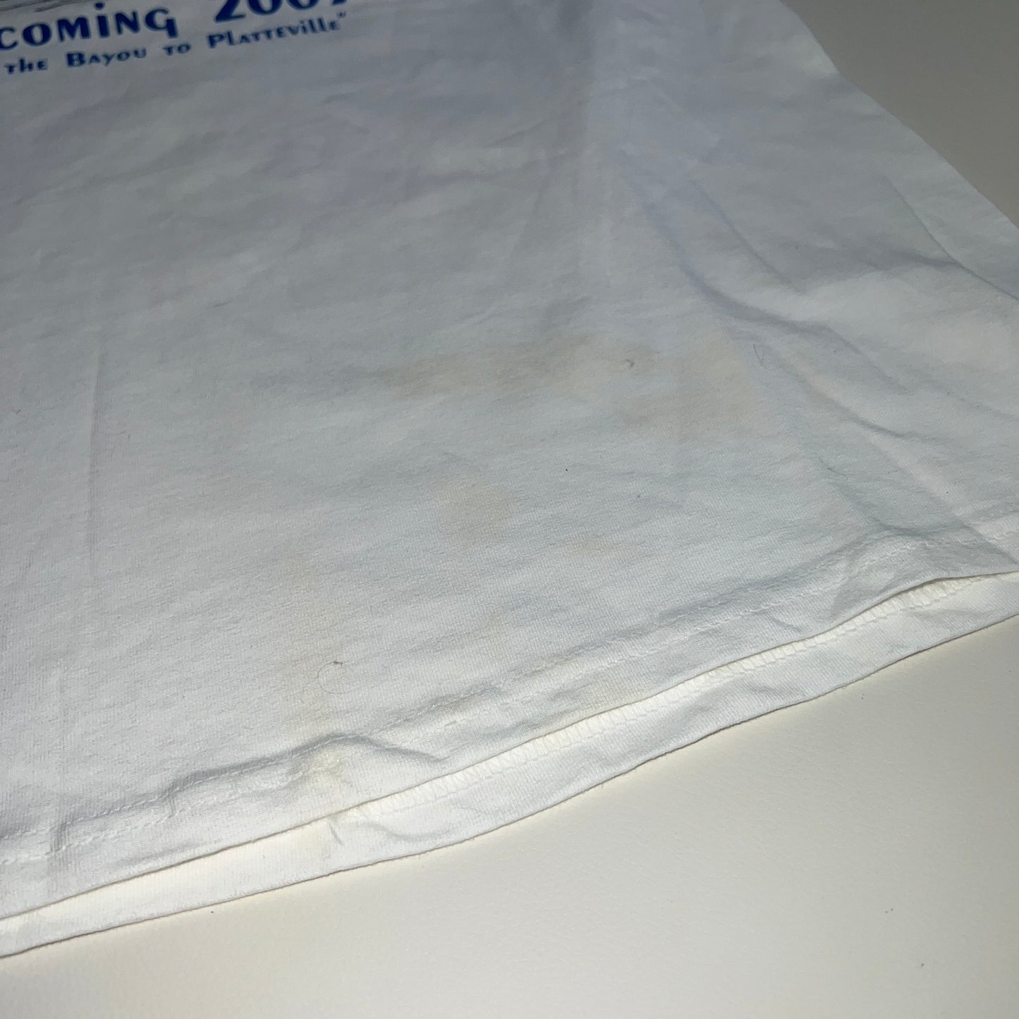 UW Platteville Pioneers Vintage Homecoming T Shirt - X Large - 2003 - Rare
