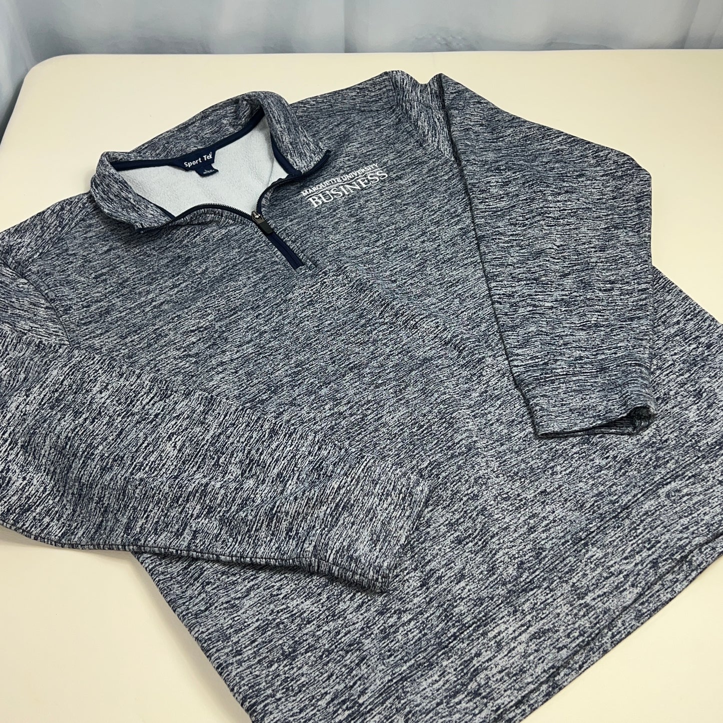 Marquette University Business School 1/4 Zip - Large - Sport-Tek