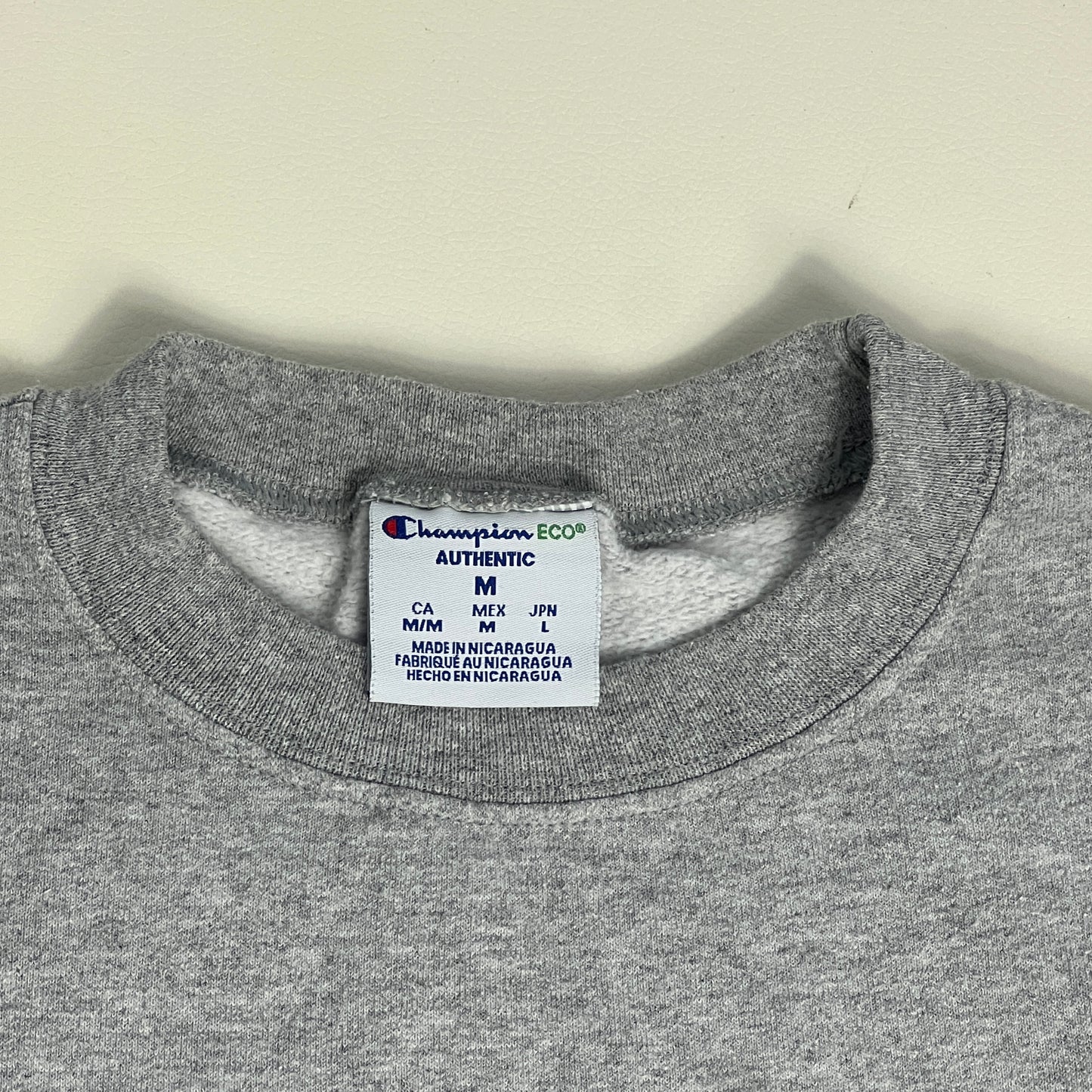 UW Eau Claire Blugolds Embroidered Crewneck - Medium - Champion