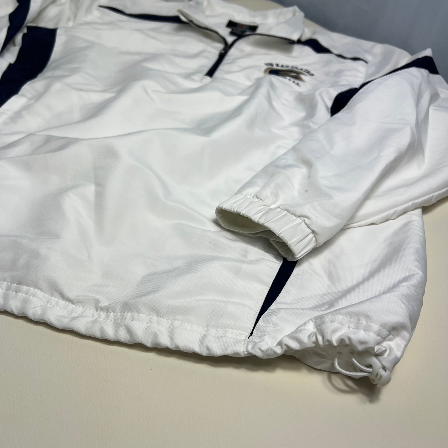 UW Eau Claire Blugolds Softball 1/4 Zip Windbreaker - Medium - X-Grain