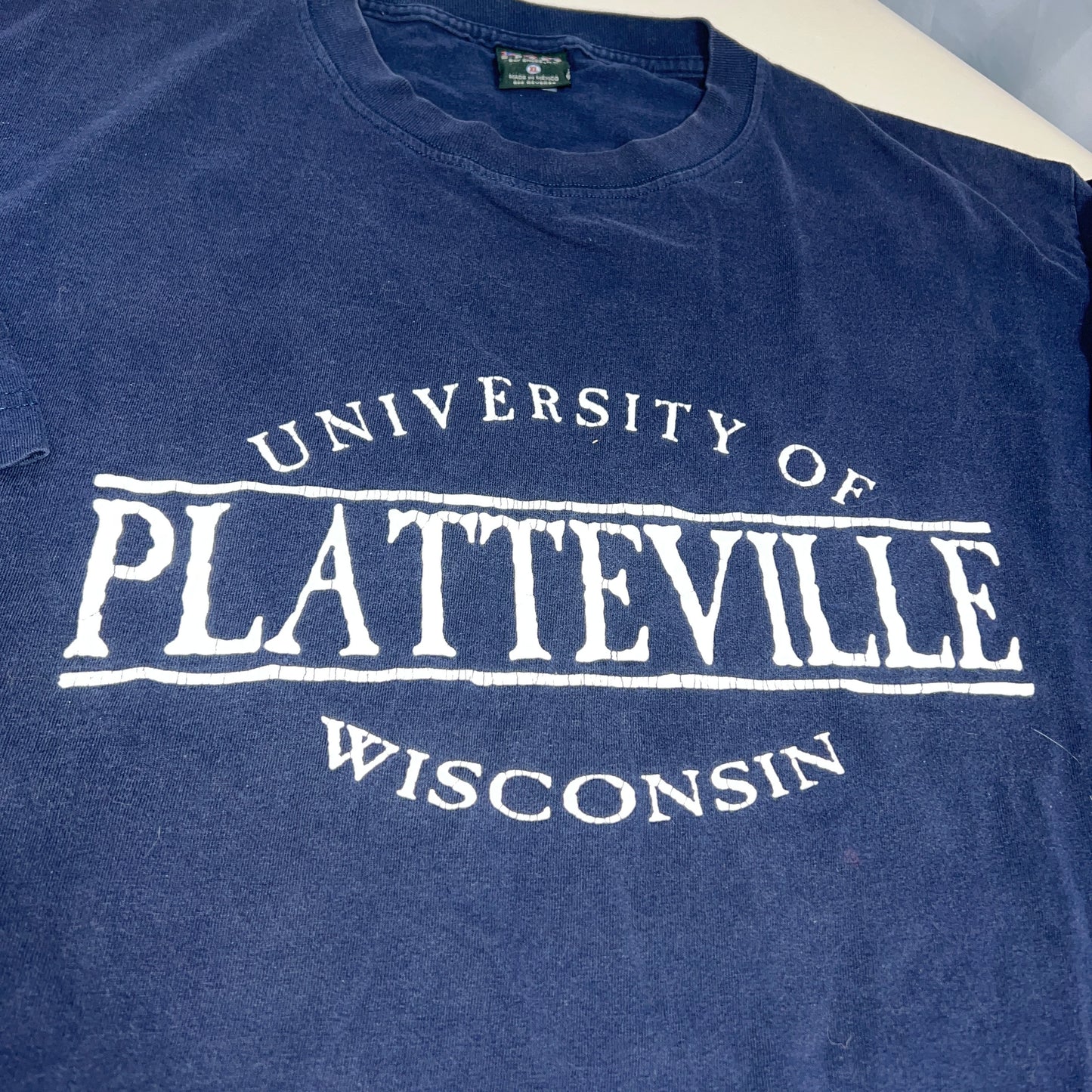 UW Platteville Pioneers Vintage T-Shirt - X-Large - MV Sport