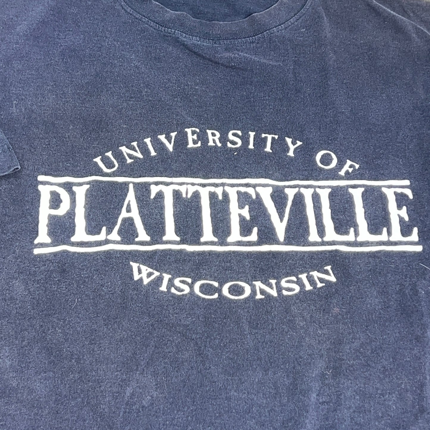 UW Platteville Pioneers Vintage T-Shirt - X-Large - MV Sport