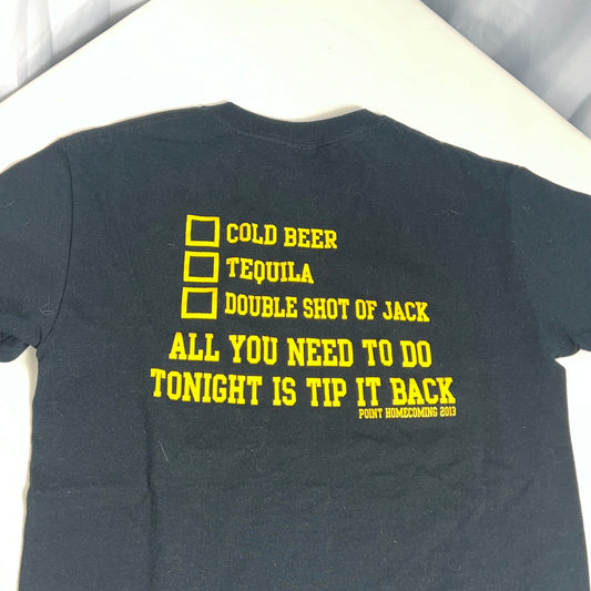 UW Stevens Point Pointers Vintage Homecoming T-Shirt - Small - 2003