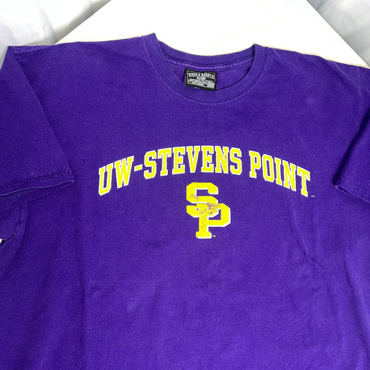 UW Stevens Point Pointers Vintage T-Shirt - X-Large - Steve & Barry's