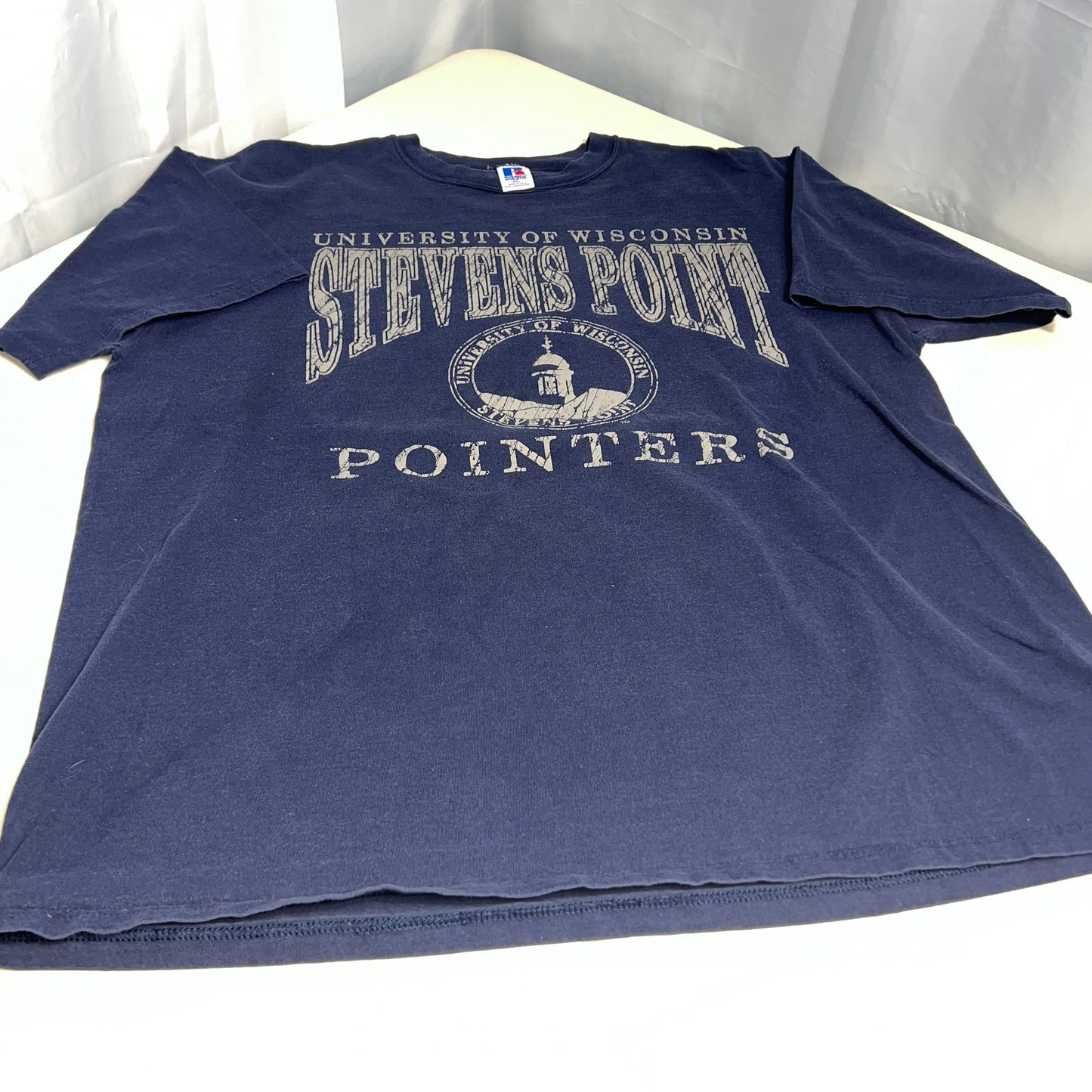 UW Stevens Point Pointers Vintage T-Shirt - XX-Large - Russell Athletic