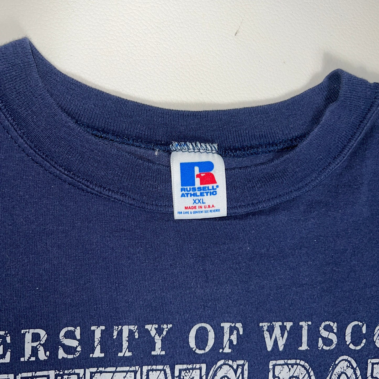 UW Stevens Point Pointers Vintage T-Shirt - XX-Large - Russell Athletic