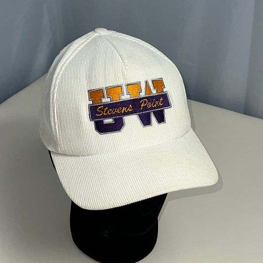 UW Stevens Point Pointers Vintage Corduroy Snapback Hat