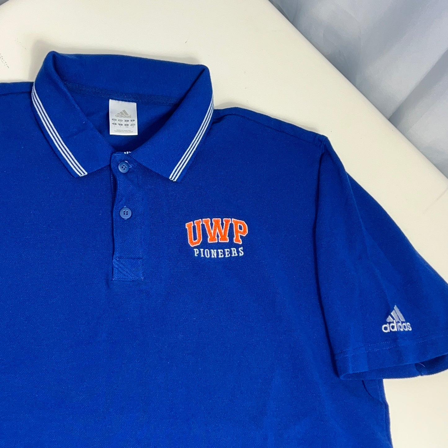 UW Platteville Pioneers Adidas Golf Polo - Large