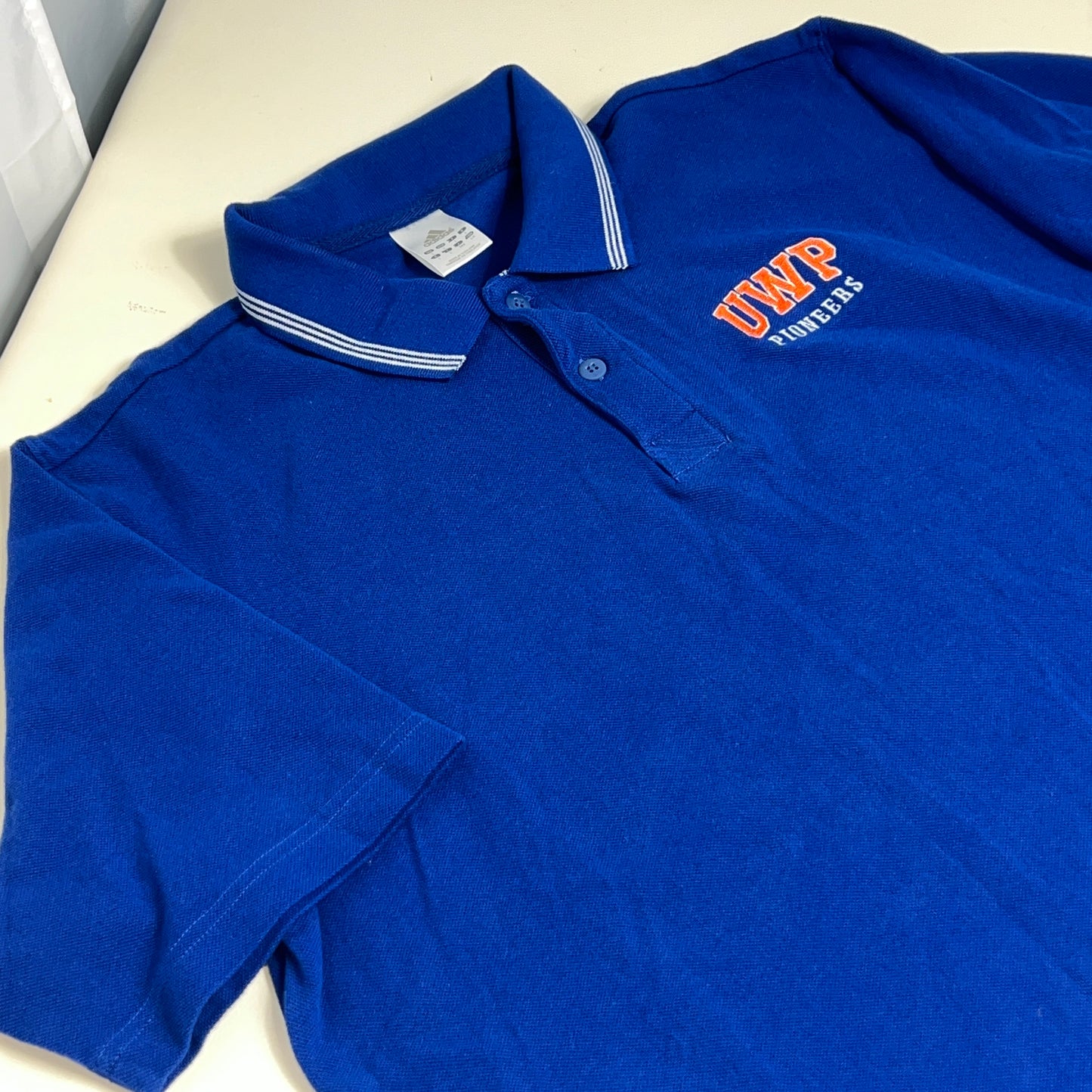 UW Platteville Pioneers Adidas Golf Polo - Large
