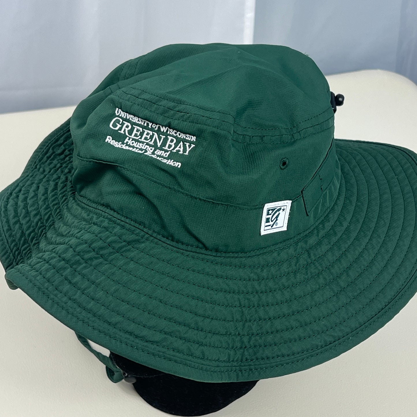 UW Green Bay Phoenix Bucket Hat OSFM - Res Life - Green - The Game