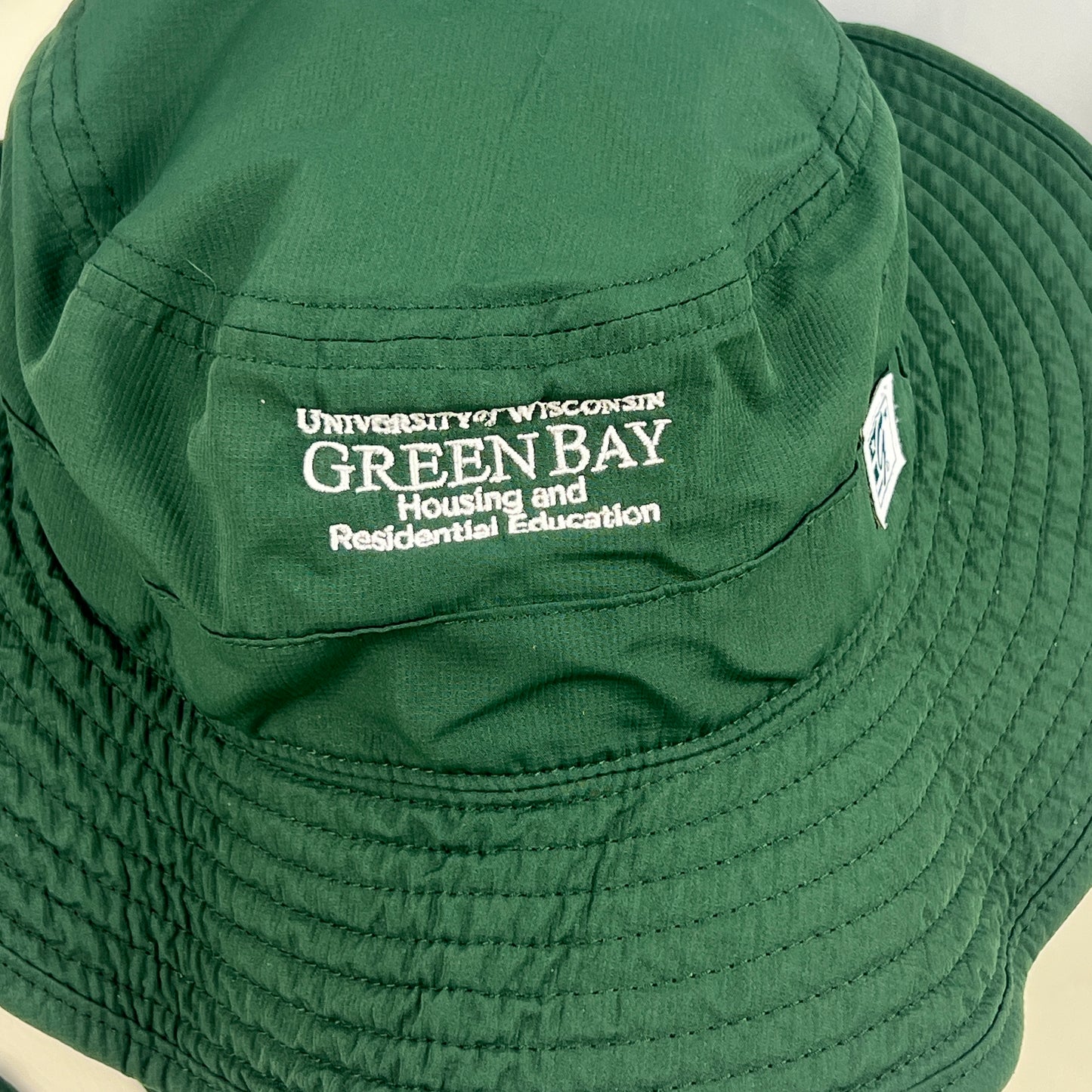 UW Green Bay Phoenix Bucket Hat OSFM - Res Life - Green - The Game