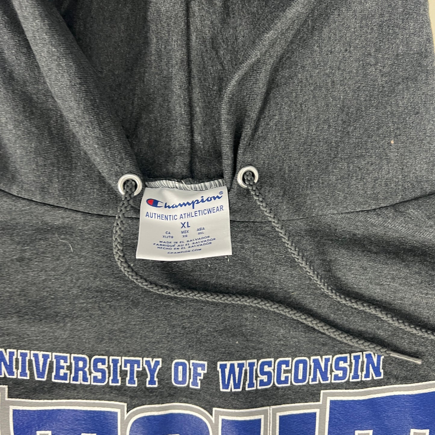 UW Stout Hoodie - Champion- XL