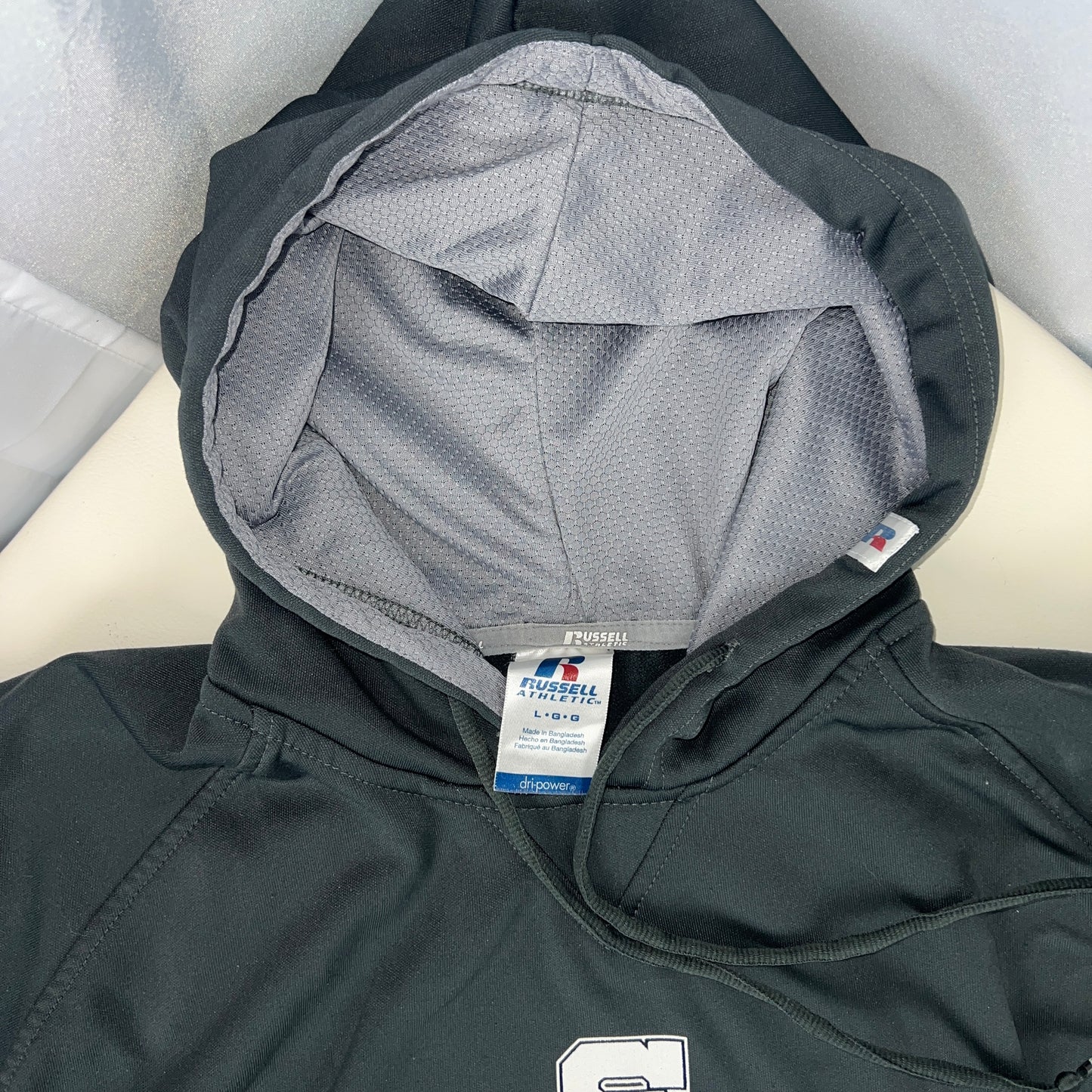 UW Stout Hoodie - Russell Athletic - Large