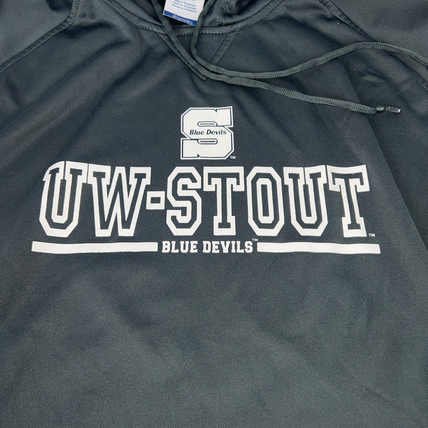 UW Stout Hoodie - Russell Athletic - Large