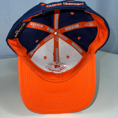 Carroll University Pioneers Retro Snapback Hat - Zephyr