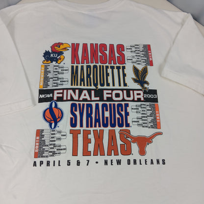 Marquette University Vintage T-Shirt - 2003 Final Four - XL