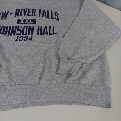 UW River Falls Vintage Crewneck 1994 Johnson Hall Medium/Large