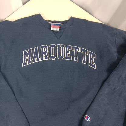 Marquette University Vintage Champion Sweatshirt - X-Large