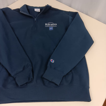 UW Stout Blue Devils Football 1/4 Zip - Champion - X Large