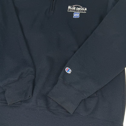 UW Stout Blue Devils Football 1/4 Zip - Champion - X Large
