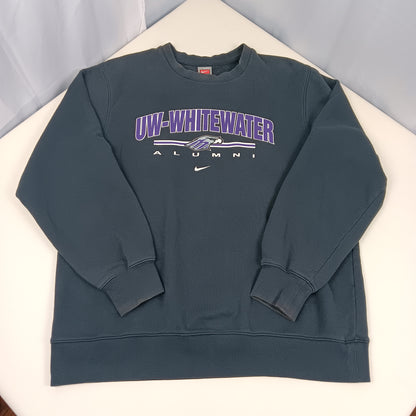 UW Whitewater Vintage Nike Sweatshirt - Alumni - XXL