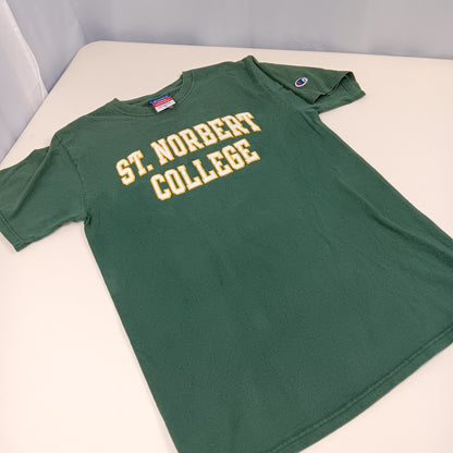 St Norbert College Vintage T-Shirt - Medium - Champion