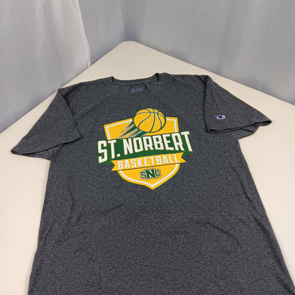 St Norbert College Basketball T-Shirt - Champion - Large
