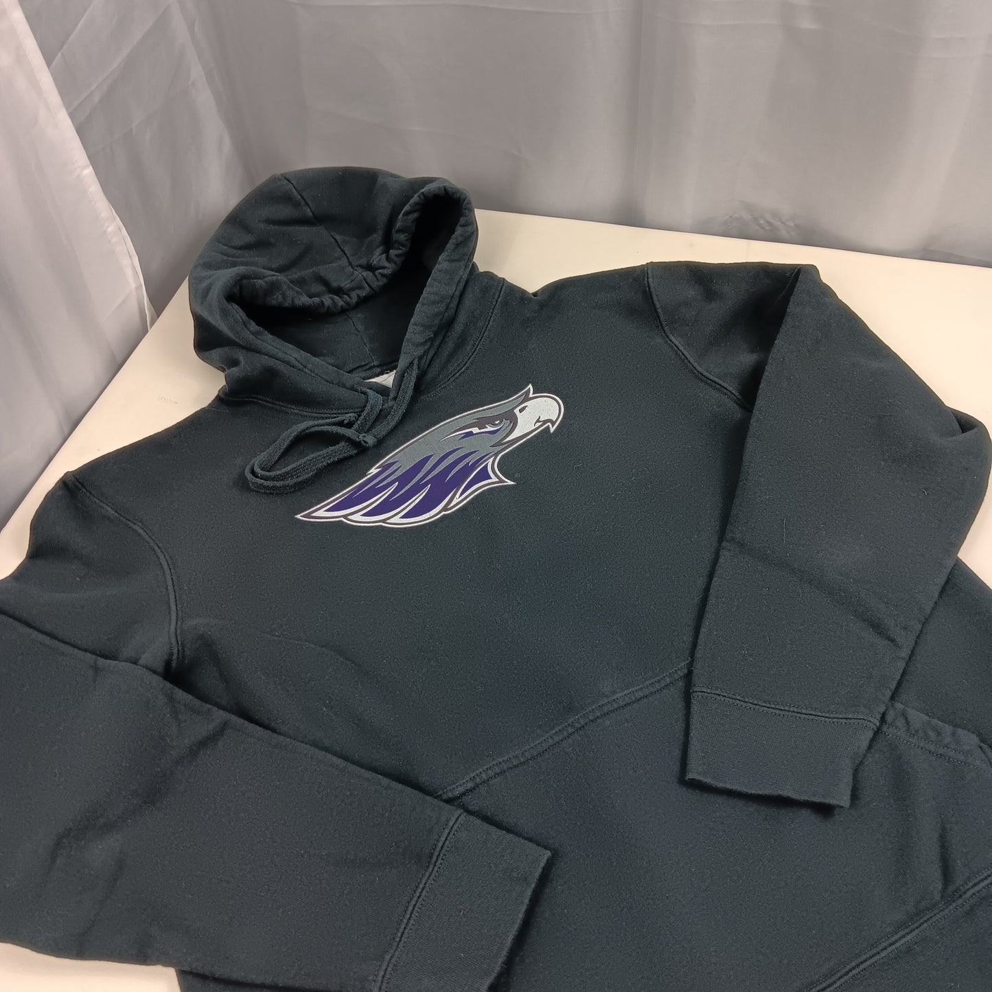 UW Whitewater Hoodie - Big Warhawk Emblem - Medium
