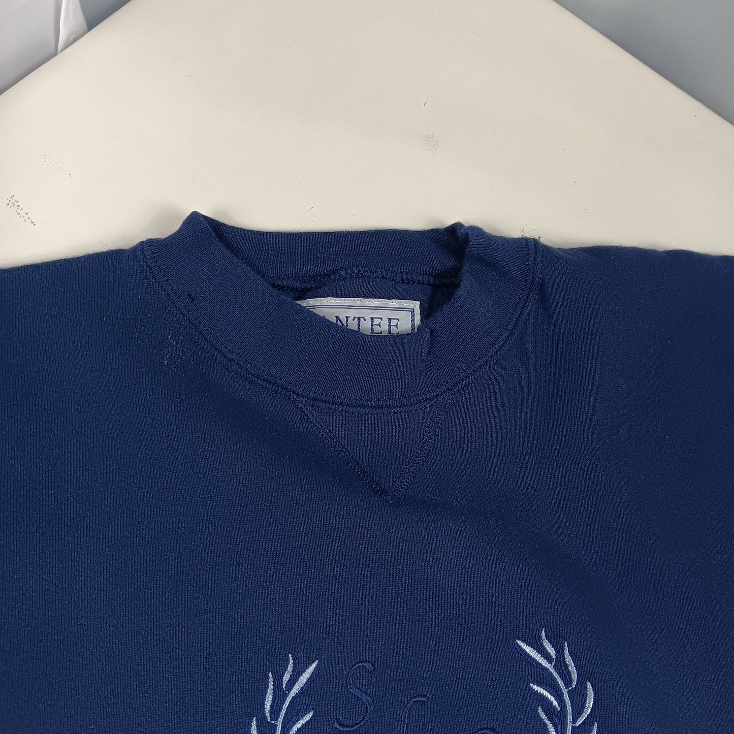Silver Lake College Vintage Embroidered Sweatshirt - SanTee Heavyweight- Large